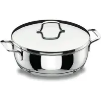 Lacor 90622, Poêle + casserole, Argent