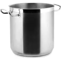 Lacor HOHER SUPPENTOPF OHNE Deck. L.40 cm ECO, Edelstahl, 40