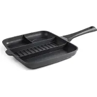Lacor 27832 Titanium Pro poêle avec revêtement antiadhésif, 4 en 1, 32 x 26 cm, aluminium