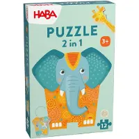HABA Sales Gmbh & Co.KG Haba 2in1 puzzle Olifant