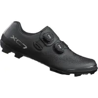 Shimano MTB- Chaussures de vélo XC703 larges, noir
