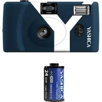 Yashica MF-1 Caméra-film compact 35 mm Noir
