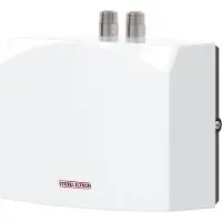 Stiebel Eltron DEM 7 Mini chauffe-eau instantané électronique pour lave-mains uniquement, 6,5 kW, sans fiche, VDE