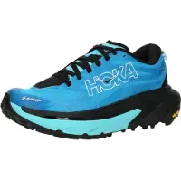 Hoka One One - Chaussures de trail - Mafate 5 W Skyward Blue/Black pour Femme - Taille 36 - Bleu