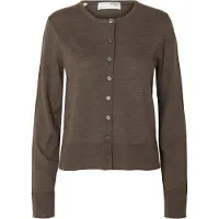 Selected Thea Cardigan Marron XS Femme