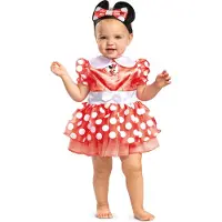 Liragram Disney Minnie Costume Orange 12-18 Months Enfants