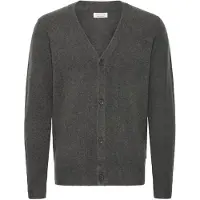 Casual Friday Vestes en maille 'Heine' gris foncé