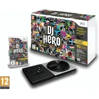 Games Wii Dj Hero With Turntable Kit Multicolore