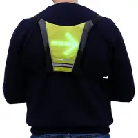 Skateflash Reflective Vest Noir
