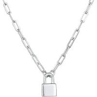 Elli PREMIUM Chaîne 'Schloss' argent
