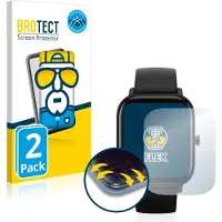 BROTECT Full-Cover Protection, Film de protection pour smartwatch, Transparent