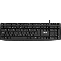 Canyon Kb-1 Uk Wired Keyboard Noir