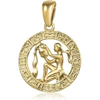 JVD Pendentif Aquarius plaqué or SVLP0713XH2GOVO, (Or)