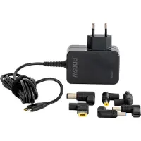 PATONA ntb power adapter/ 18,5-20V 65W/ 6 connecteurs/ UNI/ USB-C/ Power delivery