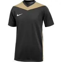 Nike T-Shirt fonctionnel or / noir / blanc