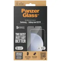 PanzerGlass Protection d'écran - - Samsung Galaxy S24 FE - Verre trempé - Ultra large - Résistant aux rayures