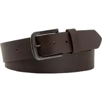 Levis Accessories Ceinture 'Seine Metal Belt' brun foncé