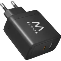 Ewent Chargeur rapide EW1330 USB-C/USB-A 65W Noir