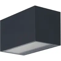 Ledvance Smart+ WiFi applique murale Brick Foncé Gris Extérieur 14W 600lm - 830 | RGBW
