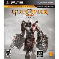 Ps3 God Of War Saga Only Gow 1.2 & 3 Import Argenté PAL