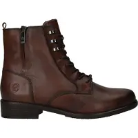 Remonte Bottines à lacets brun foncé