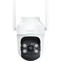 Botslab Caméra Wifi extérieure rotative Pt W312 4Mp 5G