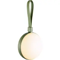 Nordlux Lampe de table élégante Bring To-Go vert Ø 12cm