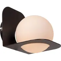 Lucide DAVY – Applique murale pour salle de bain – 1xG9 – IP44 - Noir