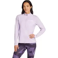 Adidas Terrex Multi Climacool Half Zip Long Sleeve T-shirt Violet M Femme