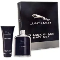 Jaguar Classic Parfums pour hommes Classic BlackCoffret cadeau Eau de Toilette Spray 100 ml + Shower Gel 200 ml