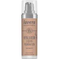 Lavera Fond de teint liquide à l'acide hyaluronique, 04 Cool Honey (30 ml)