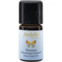Farfalla AromaCare Huile Essentielle | Thym à Linalol Bio 5 ml Huile