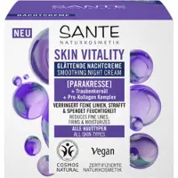 Sante Skin Vitality Crème de nuit lissante Cresson de Para & Huile de pépins de raisin 50 ml Crème