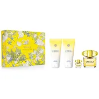 Versace Yellow Diamond Gift Set 295ml Eau De Toilette Jaune,Blanc Femme