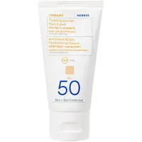 Korres Yoghurt Tinted Sunscreen crème solaire teintée SPF 50 50 ml