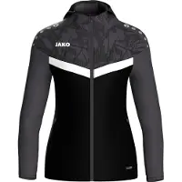 Jako Iconic Veste à Capuche Femme - Noir / Anthracite