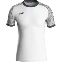 Jako Iconic Maillot manches courtes enfants - Blanc / Soft Grey