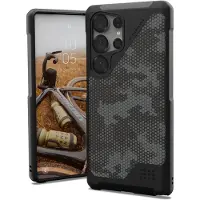 Uag Coque Metropolis LT MagSafe pour Samsung Galaxy S25 Ultra - Micro Hex Camo Graphite