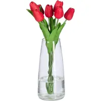 Relaxdays Vase en verre (1x)