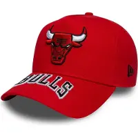 New Era Eframe Visor Hit Chicago Bulls Cap Rouge