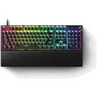 Razer Huntsman V3 Pro, filaire, USB, commutateur optique à clé, QWERTY, LED RGB, noir