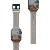 Uag Strap Scout- Apple Watch 38/40/41mm- titanium- (Acier inoxydable, Silicone), Sangles de montre, Noir, Gris