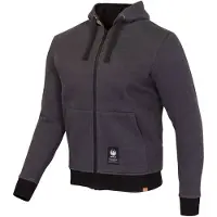 Merlin Sweat à capuche zippé Cody Built With Polyamide Damen, gris, 2XL