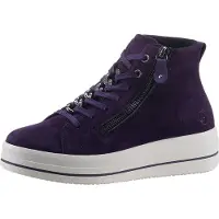 Remonte Bottes à lacets doublées à froid en violet/violet, taille 38