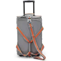 Kipling Sac de voyage 'Teagan Us' gris / orange