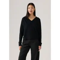 Levi's pour femme. 0046F-0000 Pull Supersoft noir (S), Casuel, Coton