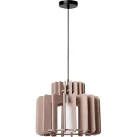 Lucide Lampe pendante de conception Rollo Brun sable de 40 cm