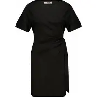 Deeluxe Shinyse Short Sleeve Short Dress Noir S Femme