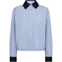 Co'Couture Chemisier 'Nelson' bleu marine / bleu clair / blanc