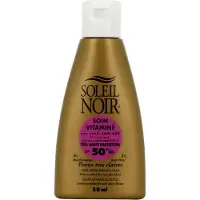 Soleil Noir - Crème solaire SPF50+ - Soin Vitamine 50+